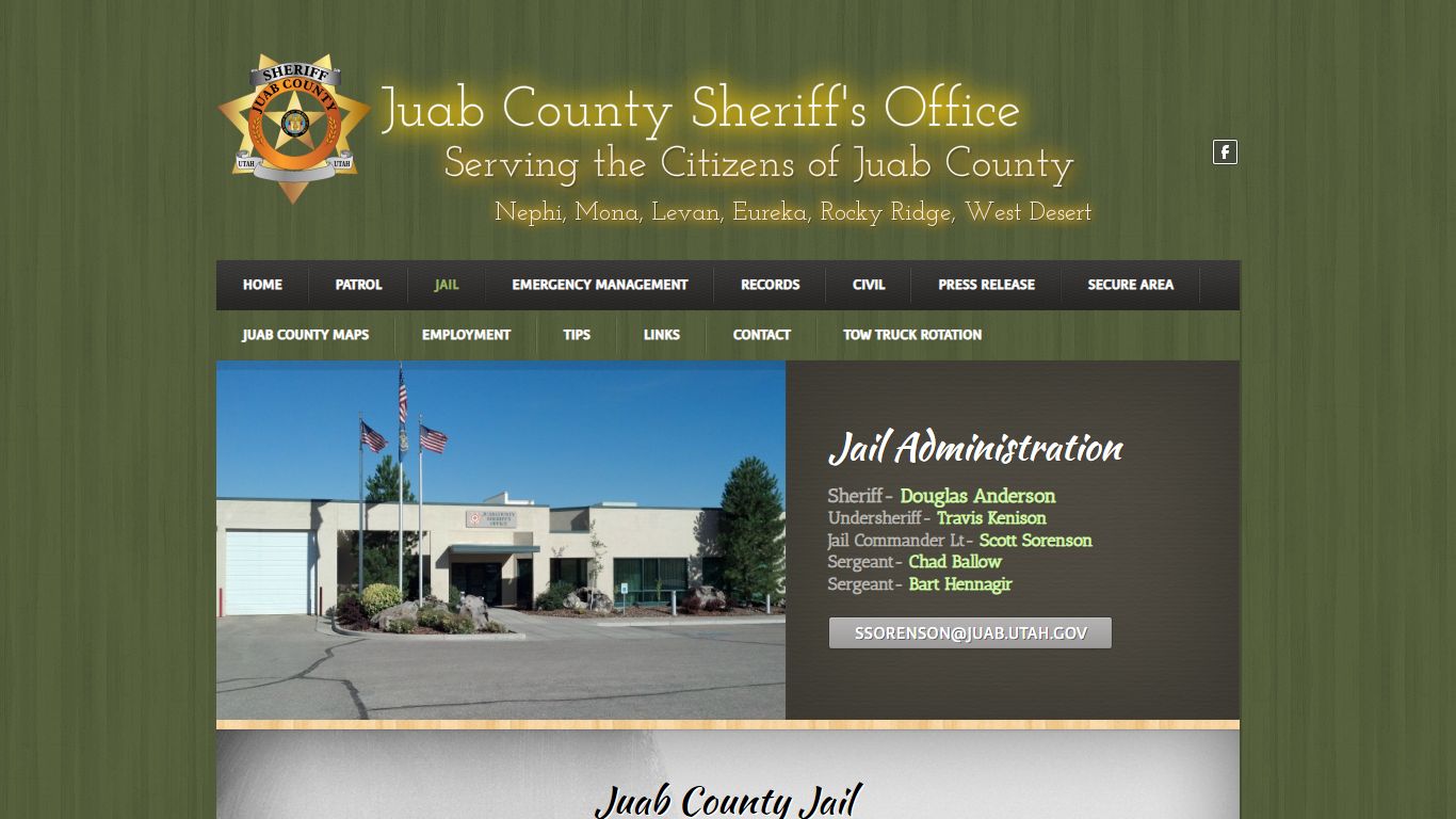 Jail - Juab County Sheriff's Office